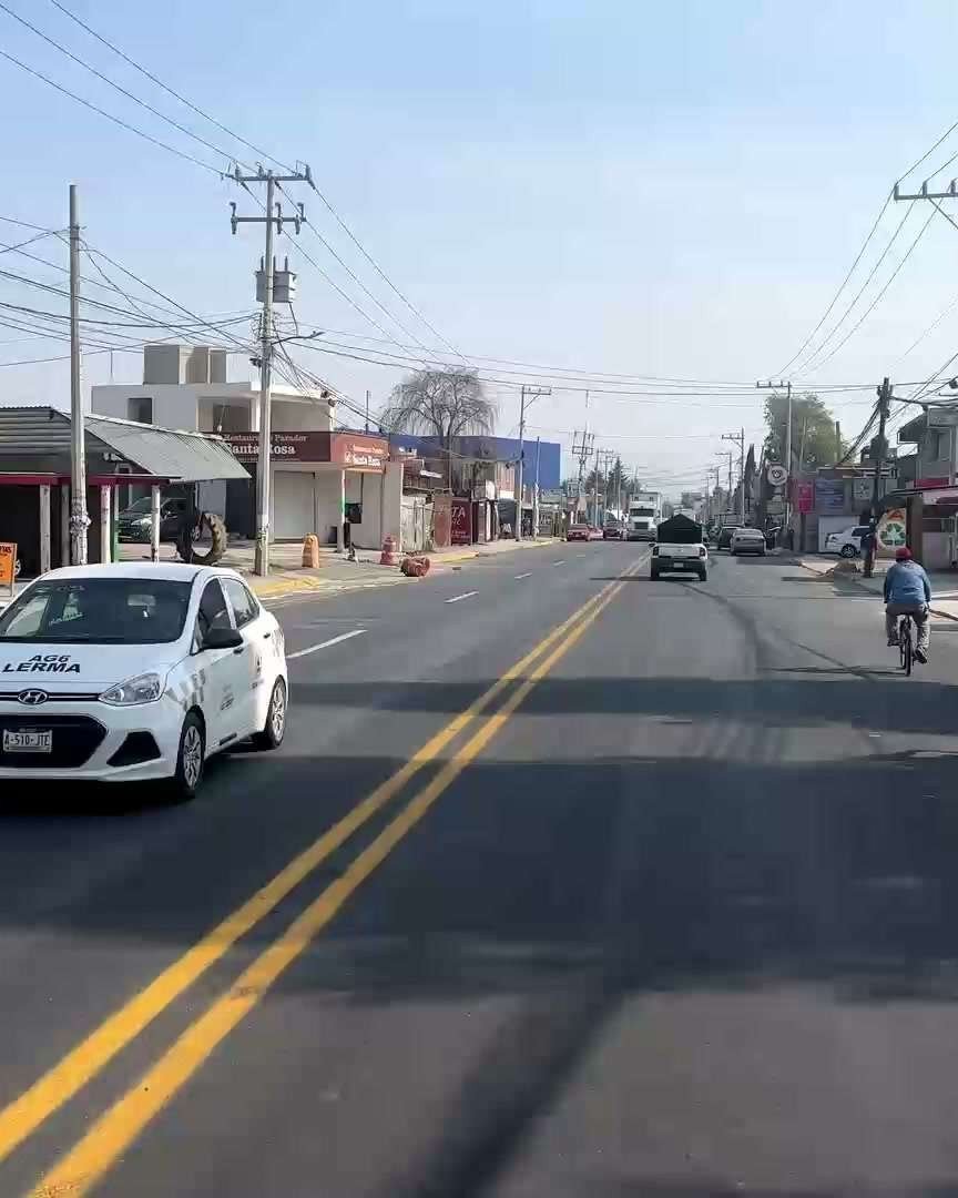 Avenida Las Partidas, Lerma-Toluca — obra pública $185M MXN ejecutada por Grupo Em-Trai