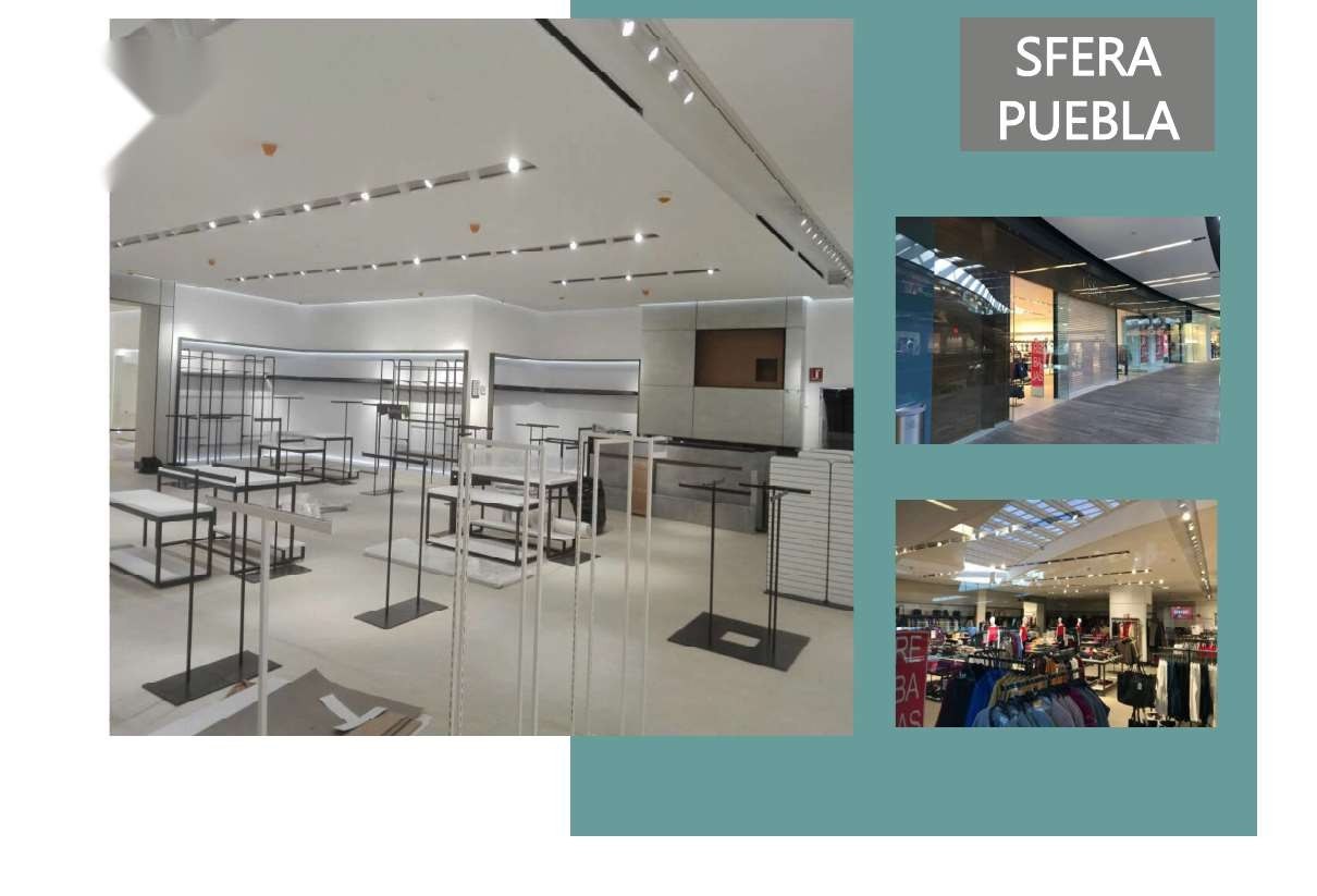 Tiendas Sfera — obra retail